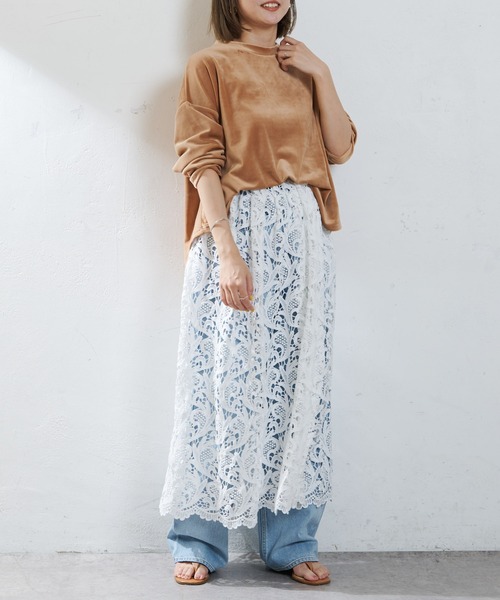 SHENERY（シーナリー）の「ハイブリーチBIGデニムパンツ（デニムパンツ・レディース・ブルー・36/38）」の12枚目の写真