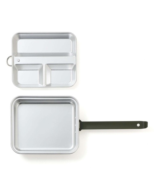 HIGHTIDE（ハイタイド）の「amabro MESS KIT PAN (Square) アマブロ メスキットパン スクエア フライパン（鍋/フライパン・メンズ・その他・FREE）」の3枚目の写真