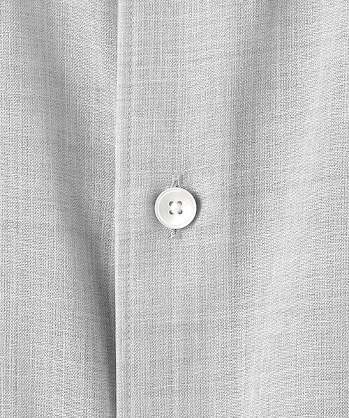 AURALEE(オーラリー)の「<AURALEE(オーラリー)>SHEER シャツ ■■■(シャツ/ブラウス・レディース・ライトグレー/ナチュラル・0)」の4枚目の写真