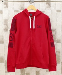 EMPORIO ARMANI | EA7 スリーブロゴフルジップスウェットパーカー 6KPM58 PJ9FZ(パーカー)