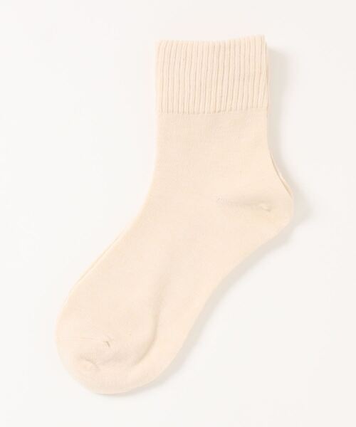 「kakko」（カッコ）の「レディース ベーシックリブショートソックス靴下（ソックス/靴下・レディース・ホワイト/ライトグレー/ブラック/ベージュ/ブラウン/カーキ/ピンク/ブルー/グリーン/ダークグレー/マスタード/ブラウン系その他・FREE）」の7枚目の写真