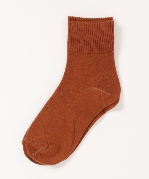 「kakko」（カッコ）の「レディース ベーシックリブショートソックス靴下（ソックス/靴下・レディース・ホワイト/ライトグレー/ブラック/ベージュ/ブラウン/カーキ/ピンク/ブルー/グリーン/ダークグレー/マスタード/ブラウン系その他・FREE）」の6枚目の写真