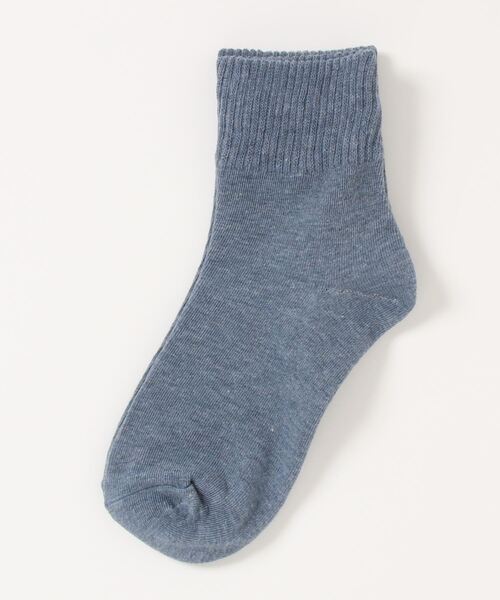 「kakko」（カッコ）の「レディース ベーシックリブショートソックス靴下（ソックス/靴下・レディース・ホワイト/ライトグレー/ブラック/ベージュ/ブラウン/カーキ/ピンク/ブルー/グリーン/ダークグレー/マスタード/ブラウン系その他・FREE）」の10枚目の写真