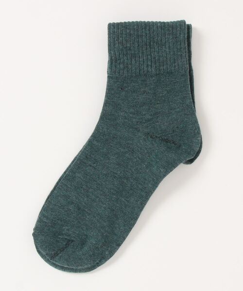「kakko」（カッコ）の「レディース ベーシックリブショートソックス靴下（ソックス/靴下・レディース・ホワイト/ライトグレー/ブラック/ベージュ/ブラウン/カーキ/ピンク/ブルー/グリーン/ダークグレー/マスタード/ブラウン系その他・FREE）」の9枚目の写真
