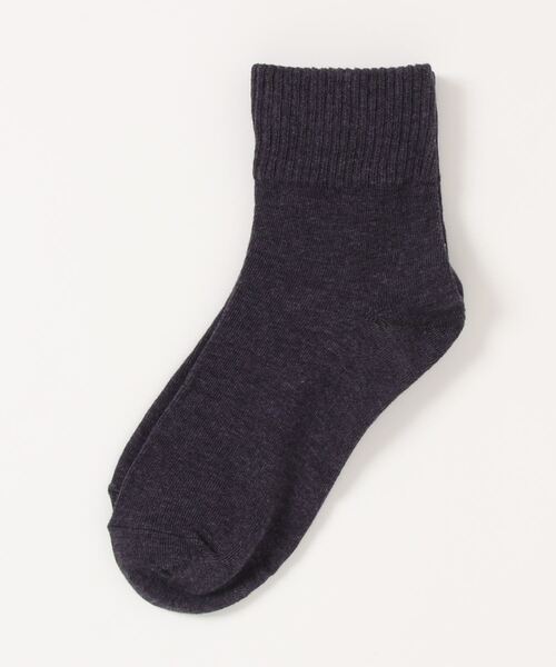 「kakko」（カッコ）の「レディース ベーシックリブショートソックス靴下（ソックス/靴下・レディース・ホワイト/ライトグレー/ブラック/ベージュ/ブラウン/カーキ/ピンク/ブルー/グリーン/ダークグレー/マスタード/ブラウン系その他・FREE）」の4枚目の写真
