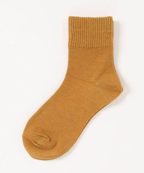 「kakko」（カッコ）の「レディース ベーシックリブショートソックス靴下（ソックス/靴下・レディース・ホワイト/ライトグレー/ブラック/ベージュ/ブラウン/カーキ/ピンク/ブルー/グリーン/ダークグレー/マスタード/ブラウン系その他・FREE）」の11枚目の写真