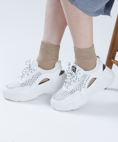 「kakko」（カッコ）の「レディース ベーシックリブショートソックス靴下（ソックス/靴下・レディース・ホワイト/ライトグレー/ブラック/ベージュ/ブラウン/カーキ/ピンク/ブルー/グリーン/ダークグレー/マスタード/ブラウン系その他・FREE）」の17枚目の写真