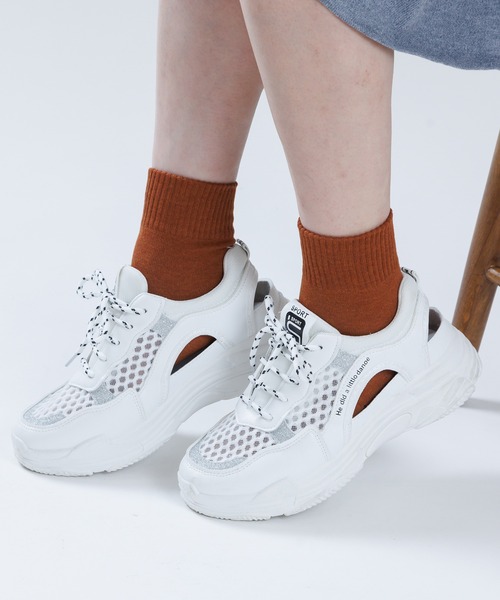 「kakko」（カッコ）の「レディース ベーシックリブショートソックス靴下（ソックス/靴下・レディース・ホワイト/ライトグレー/ブラック/ベージュ/ブラウン/カーキ/ピンク/ブルー/グリーン/ダークグレー/マスタード/ブラウン系その他・FREE）」の16枚目の写真