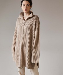 OUVRAGE CLASSE | ZIPオープンプルオーバー(ニット/セーター)