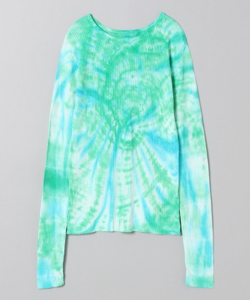 JEANASIS（ジーナシス）の「14GビスコースシアープルオーバーLS/270351（Tシャツ/カットソー・レディース・ホワイト/ネイビー/ブルー系その他/イエロー系その他・FREE）」の3枚目の写真