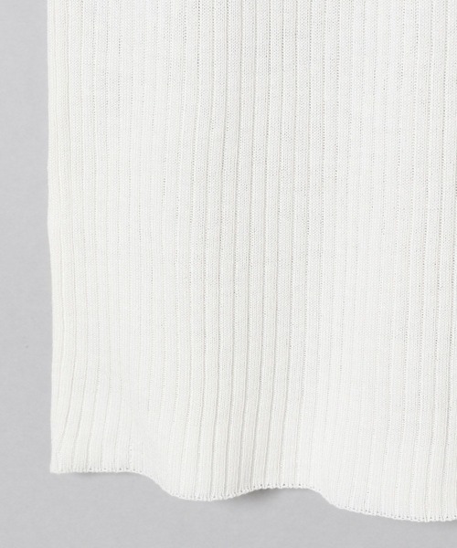 JEANASIS（ジーナシス）の「14GビスコースシアープルオーバーLS/270351（Tシャツ/カットソー・レディース・ホワイト/ネイビー/ブルー系その他/イエロー系その他・FREE）」の14枚目の写真