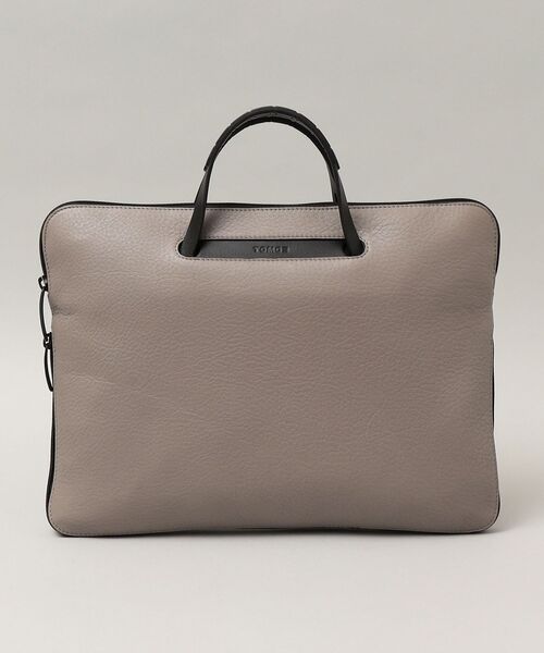 TOMOE（トモエ）の「【SHIPS別注】TOMOE: SLIM EX（クラッチバッグ・メンズ・グレー/ブラック・ONE SIZE）」の5枚目の写真