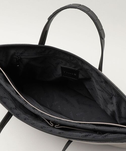 TOMOE（トモエ）の「【SHIPS別注】TOMOE: SLIM EX（クラッチバッグ・メンズ・グレー/ブラック・ONE SIZE）」の10枚目の写真