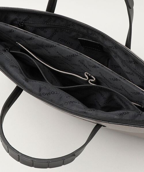 TOMOE（トモエ）の「【SHIPS別注】TOMOE: SLIM EX（クラッチバッグ・メンズ・グレー/ブラック・ONE SIZE）」の12枚目の写真