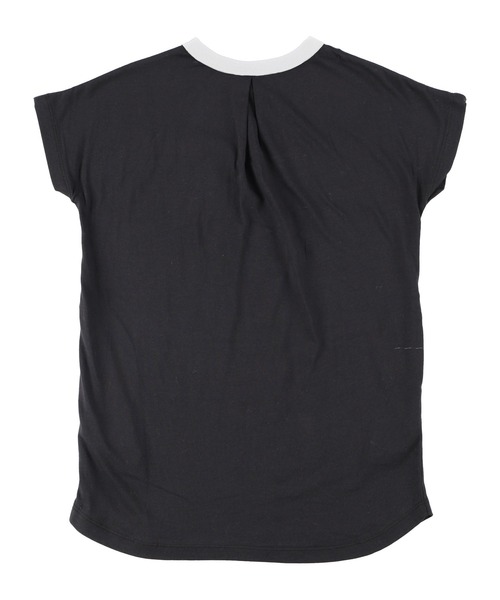 DILASH（ディラッシュ）の「モノトーン天竺Tシャツワンピ（ワンピース・キッズ・ブラック/アイボリー・90/100/110/120/80/130/140）」の8枚目の写真