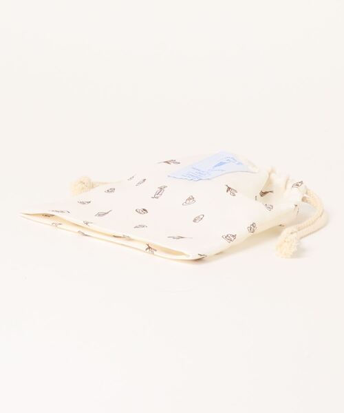 LOVETOXIC（ラブトキシック）の「ソーダネームミニ巾着（ポーチ・キッズ・アイボリー/ピンク/サックスブルー/ベージュ・FREE）」の6枚目の写真