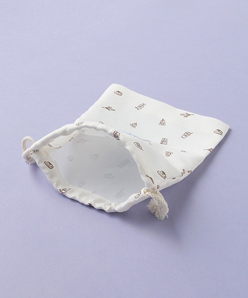 LOVETOXIC（ラブトキシック）の「ソーダネームミニ巾着（ポーチ・キッズ・アイボリー/ピンク/サックスブルー/ベージュ・FREE）」の14枚目の写真