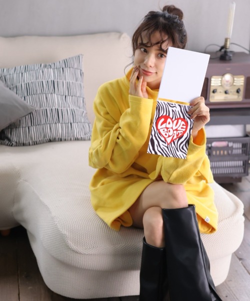 セール】LOVE BOAT フロストスクエアミラー（手鏡/メイクミラー