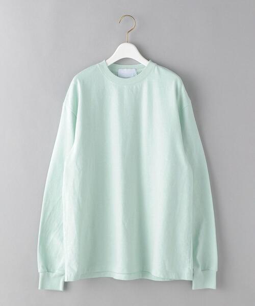 UNUSED(アンユーズド)の「<UNUSED>ロングスリーブTシャツ Ψ(Tシャツ/カットソー・レディース・クリーム/ライム・0)」の2枚目の写真