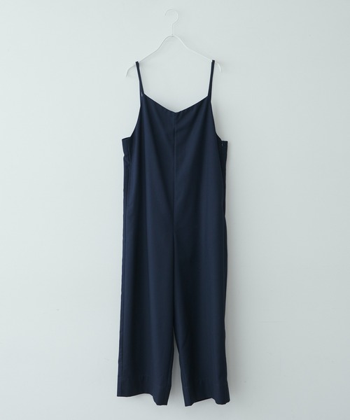 PUAL CE CIN(ピュアルセシン)の「大人見え後ろリボンサロペット(サロペット/オーバーオール・レディース・ネイビー/グレー・FREE)」の5枚目の写真