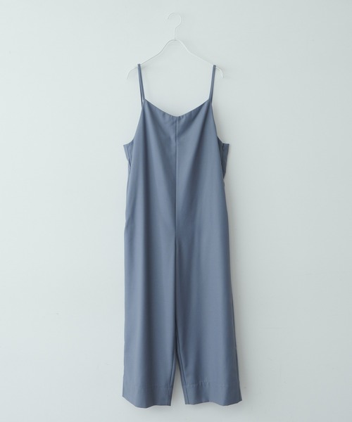PUAL CE CIN(ピュアルセシン)の「大人見え後ろリボンサロペット(サロペット/オーバーオール・レディース・ネイビー/グレー・FREE)」の3枚目の写真