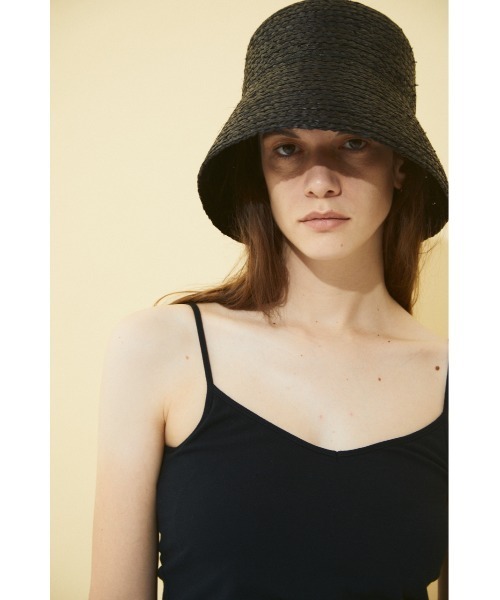 BLACK BY MOUSSY（ブラックバイマウジー）の「back open cap camisole（バックオープンカップキャミソール）（キャミソール・レディース・カーキ/ベージュ/ブラック/ライトイエロー/ライトカーキ・2/1）」の8枚目の写真