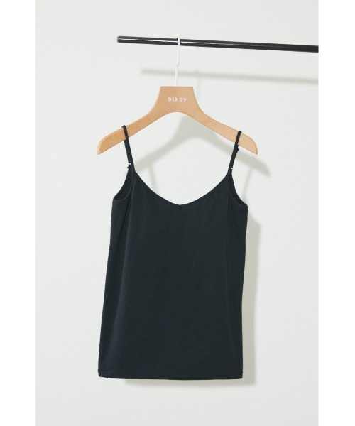 BLACK BY MOUSSY（ブラックバイマウジー）の「back open cap camisole（バックオープンカップキャミソール）（キャミソール・レディース・カーキ/ベージュ/ブラック/ライトイエロー/ライトカーキ・2/1）」の11枚目の写真