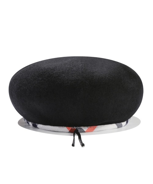 ROMANTIC CROWN(ロマンティッククラウン)の「【ROMANTIC CROWN】RC CLUB LINING BERET / ロマンティッククラウン クラブ ライニング ベレー帽(ハンチング/ベレー帽・レディース・ブラック/オートミール・FREE)」の8枚目の写真
