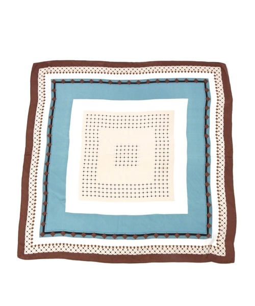 GLOBAL WORK（グローバルワーク）の「プリントスカーフ/270670（バンダナ/スカーフ・レディース・ベージュ/グレー/ライトグリーン/ライトイエロー/ブラウン/オレンジ/レッド/グリーン/ブルー/イエロー/ダークブラウン/その他/ネイビー/キャメル/ベージュ系その他3・FREE）」の16枚目の写真