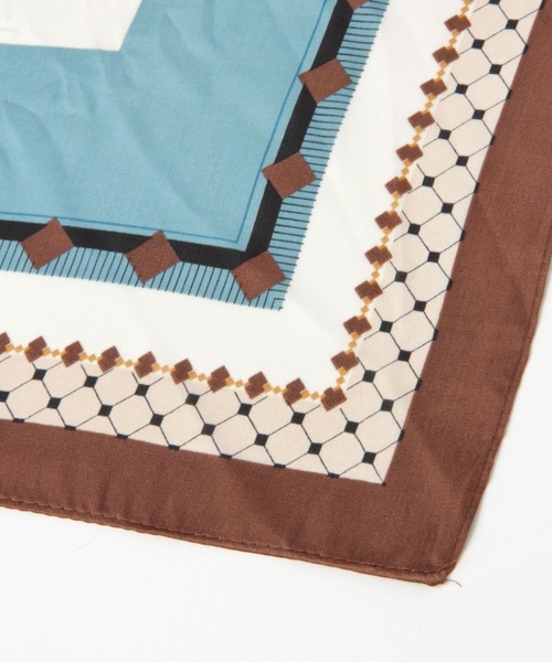 GLOBAL WORK（グローバルワーク）の「プリントスカーフ/270670（バンダナ/スカーフ・レディース・ベージュ/グレー/ライトグリーン/ライトイエロー/ブラウン/オレンジ/レッド/グリーン/ブルー/イエロー/ダークブラウン/その他/ネイビー/キャメル/ベージュ系その他3・FREE）」の18枚目の写真