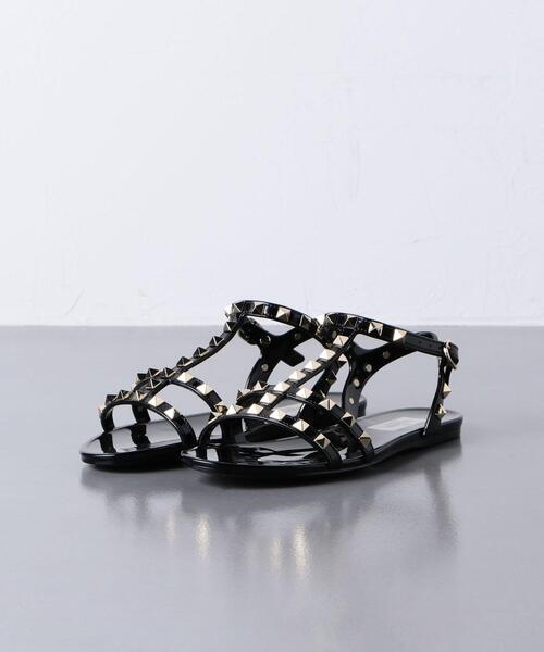 VALENTINO(ヴァレンティノ)の「<VALENTINO(ヴァレンティノ)>E/STD PVC サンダル ■■■(サンダル・レディース・ブラック・37/36/38)」の2枚目の写真