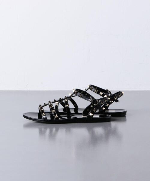 VALENTINO(ヴァレンティノ)の「<VALENTINO(ヴァレンティノ)>E/STD PVC サンダル ■■■(サンダル・レディース・ブラック・37/36/38)」の3枚目の写真