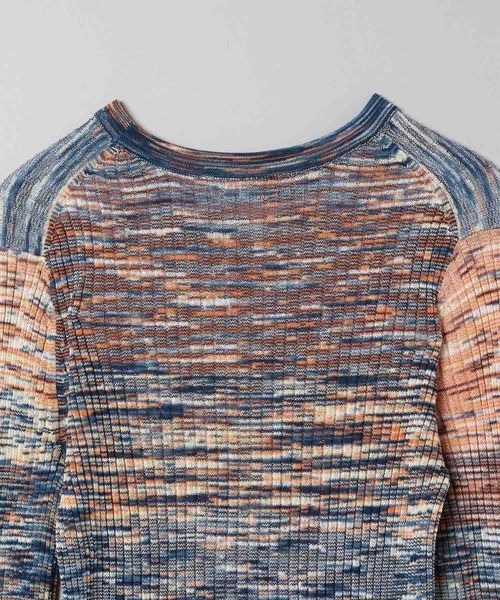 JEANASIS（ジーナシス）の「14GスペースダイプルオーバーLS/275499（Tシャツ/カットソー・レディース・グリーン系その他/オレンジ系その他/ブルー系その他・FREE）」の18枚目の写真