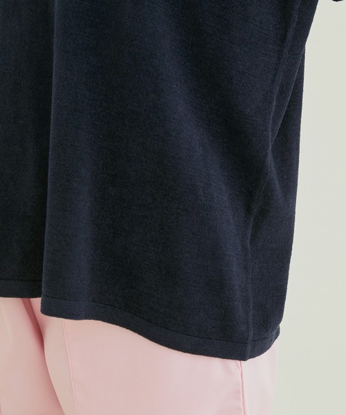 SALON adam et rope'（サロン アダム エ ロペ）の「【極上の肌ざわり】ボックスシルエットBIG T -CreamyCotton /クリーミーコットン-（Tシャツ/カットソー・レディース・オフホワイト/ピンク/オレンジ/ホワイト系その他2/ブラック系その他/ライトグリーン・FREE）」の18枚目の写真