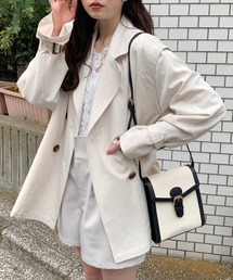 OLIVE des OLIVE | マルチwayポンチョトレンチコート/春アウター(トレンチコート)