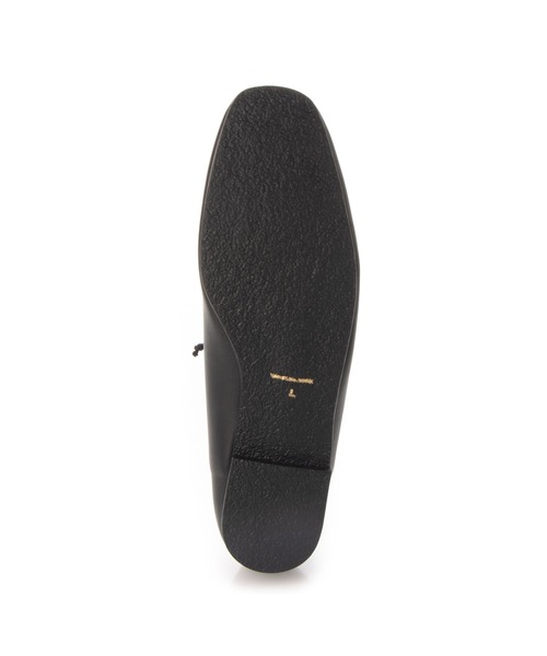 noyau（ノヤウ）の「レースアップフラットシューズ（バレエシューズ・レディース・ブラック/ホワイト・L/S/M）」の12枚目の写真