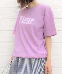 Q | ピグメントロゴT(Tシャツ/カットソー)