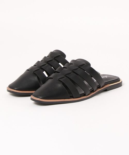 Green　Parks（グリーンパークス）の「・Robe Rouge グルカミュール（サンダル・レディース・アイボリー/ブラック・LL/S/L/M）」の14枚目の写真