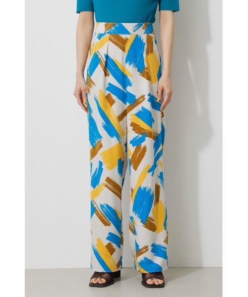 AZUL by moussy（アズールバイマウジー）の「BOLD PAINT PANTS/ボールドペイントパンツ（その他パンツ・レディース・グリーン系その他/イエロー系その他・SMALL/MEDIUM）」の20枚目の写真