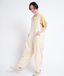 O0679 綿麻バルーンコックサロペット