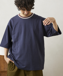 インレイ 半袖リンガーTシャツ