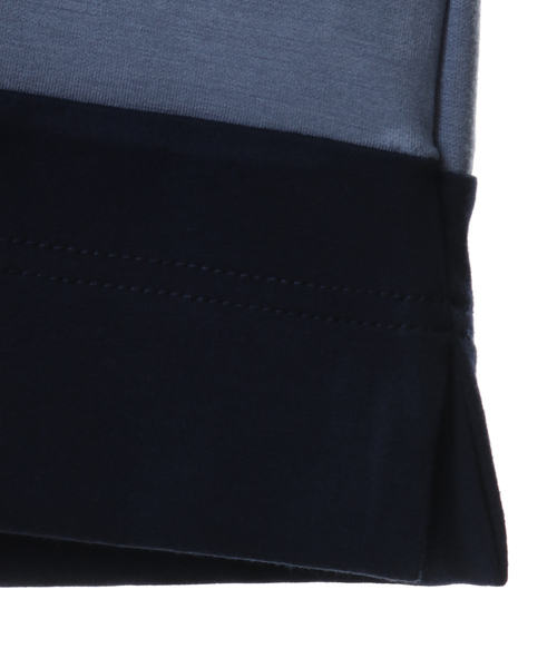 ブロッキングスムース切り替えTシャツ