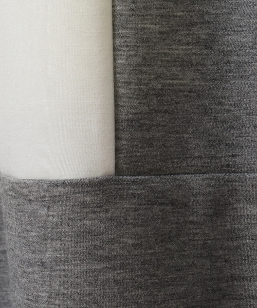 ブロッキングスムース切り替えTシャツ