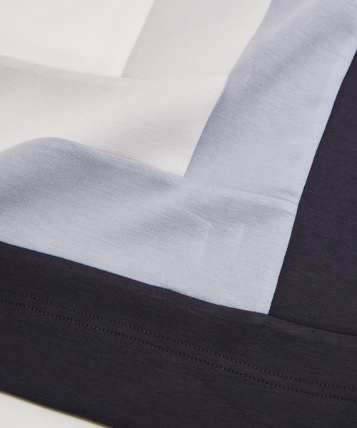 ブロッキングスムース切り替えTシャツ