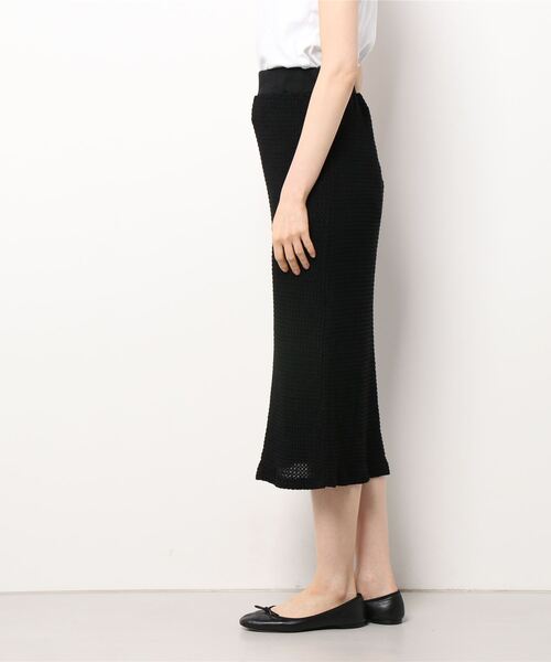 Lugnoncure(ルノンキュール)の「マーメイドスカート(スカート・レディース・ブラック/ベージュ/グリーン・フリ-)」の4枚目の写真