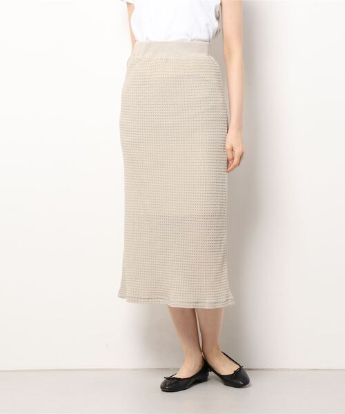 Lugnoncure(ルノンキュール)の「マーメイドスカート(スカート・レディース・ブラック/ベージュ/グリーン・フリ-)」の6枚目の写真