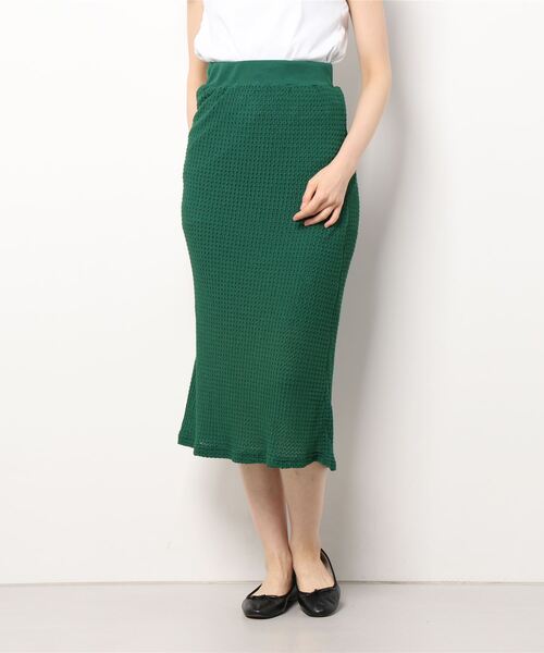 Lugnoncure(ルノンキュール)の「マーメイドスカート(スカート・レディース・ブラック/ベージュ/グリーン・フリ-)」の7枚目の写真