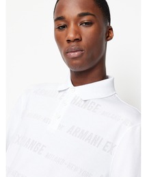 ARMANI EXCHANGE | 【A|X アルマーニ エクスチェンジ】オールオーバーロゴ　半袖ポロシャツ/REGULAR(ポロシャツ)