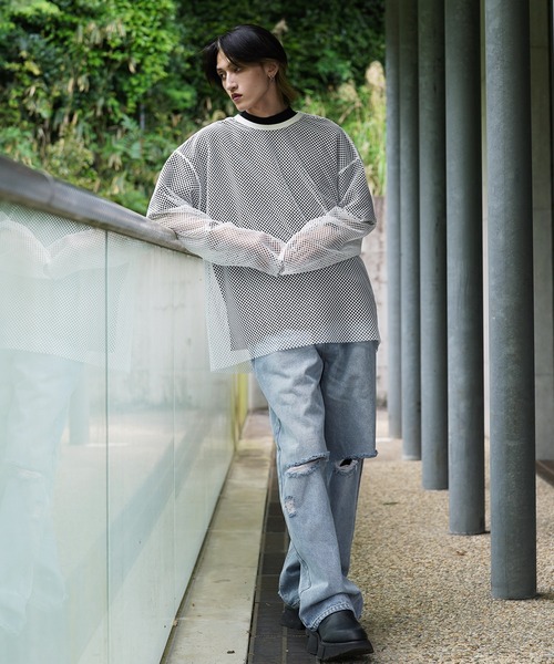 G.O.C（ジーオーシー）の「ハイライズ ヴィンテージ ワイド デニムパンツ（デニムパンツ・メンズ・ブラック/ブルー/ブラック系その他/ブルー系その他・SMALL/MEDIUM/LARGE）」の22枚目の写真