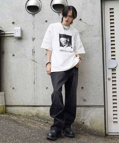 G.O.C（ジーオーシー）の「ハイライズ ヴィンテージ ワイド デニムパンツ（デニムパンツ・メンズ・ブラック/ブルー/ブラック系その他/ブルー系その他・SMALL/MEDIUM/LARGE）」の7枚目の写真